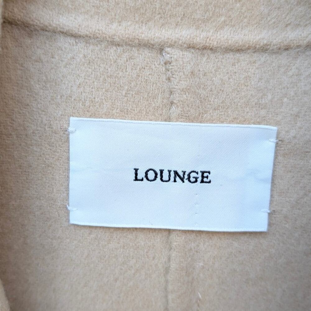 Lounge Beige Wool Single-Breasted Button Long Sle… - image 3